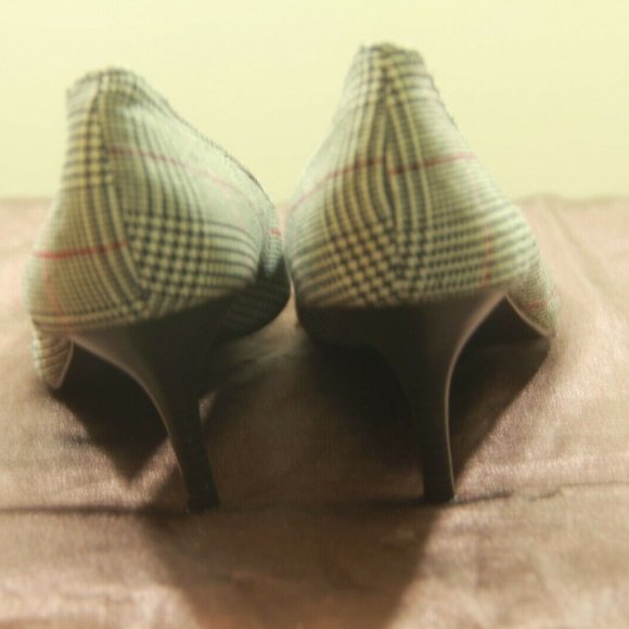 Plaid Cato Women's Pumps Heels Size 10 NEW - Picture 2 of 3